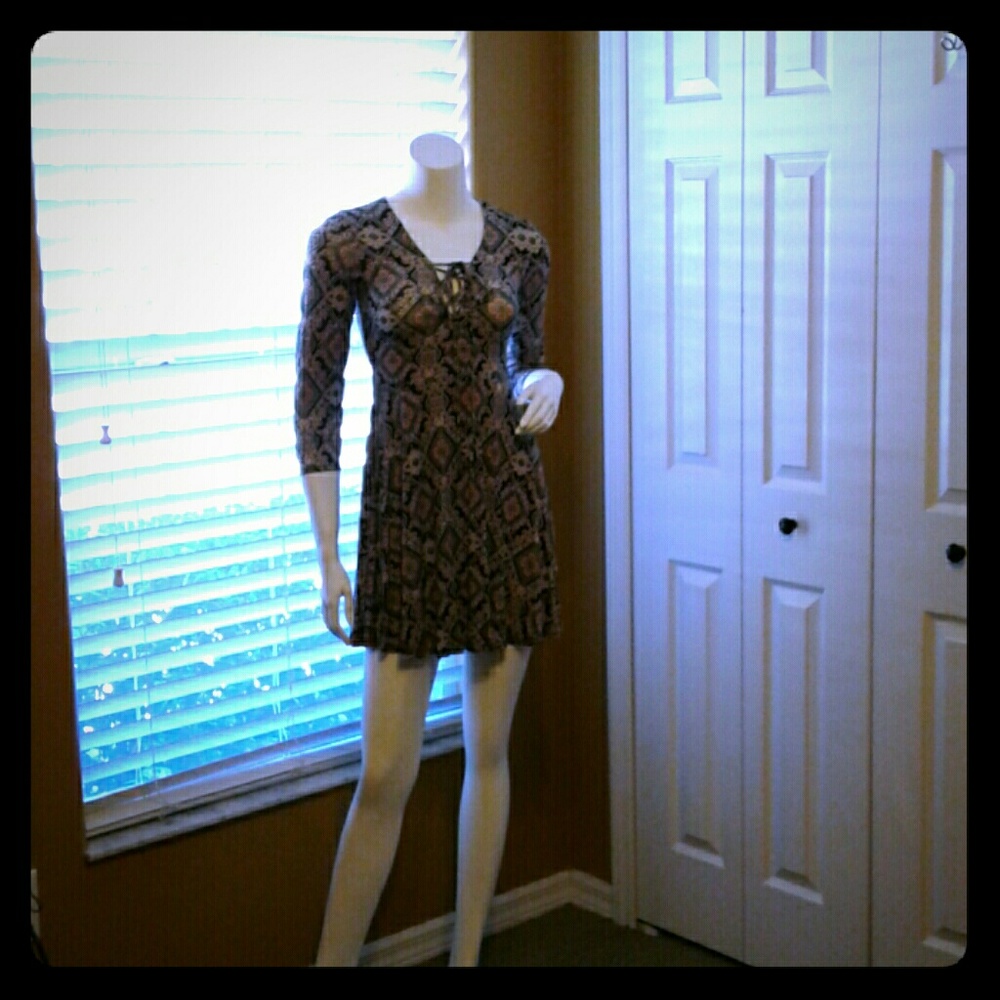 Cute patterned dress